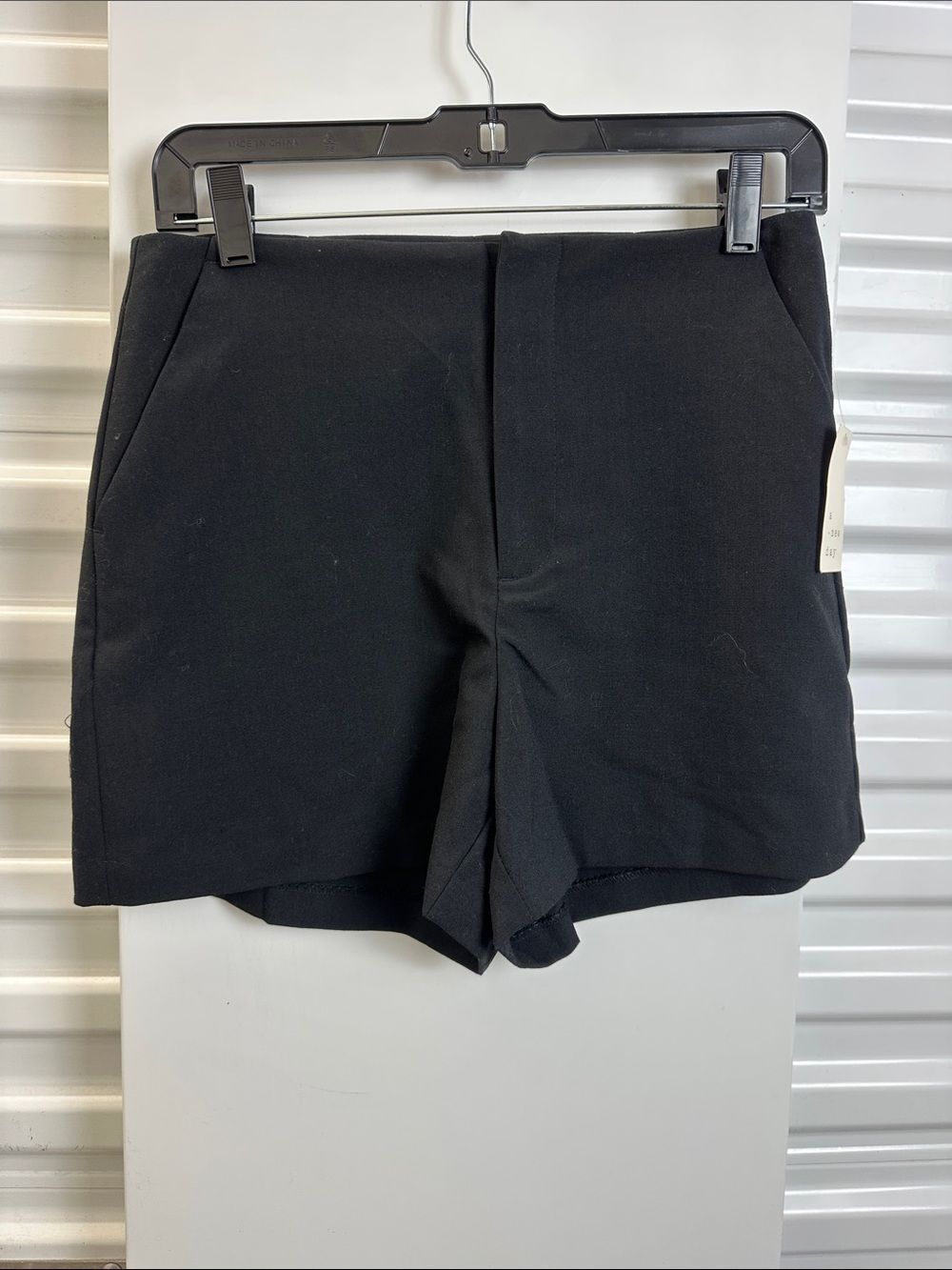 a new day Black High-Rise Ponte Shorts